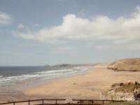 Photography at Perranporth in Cornwall