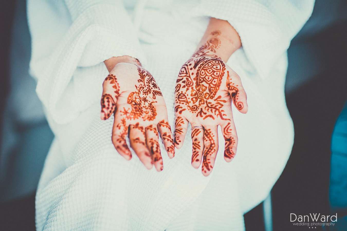 Amazing Henna tattoos in Cornish Wedding Photography