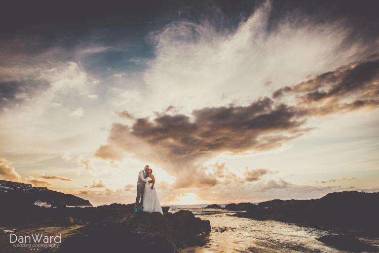 Newquay Fistral Beach Wedding Photographer
