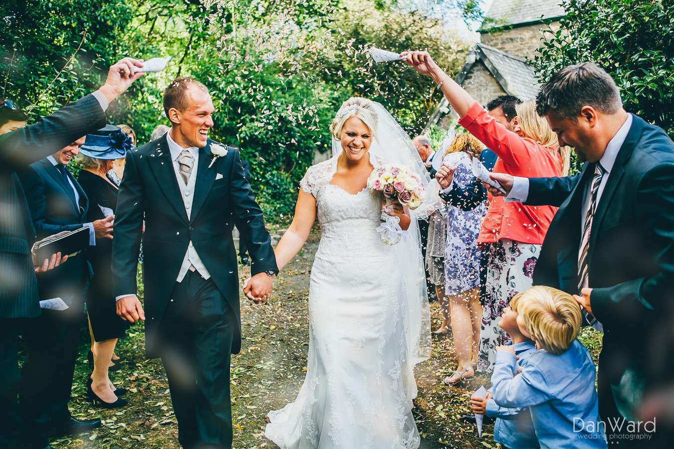 Wedding Photographer in St Ives Confetti