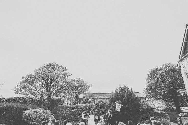 Truro wedding photographer Lanyon