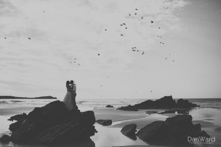 Wedding Photography at Lusty Glaze Wedding Venue