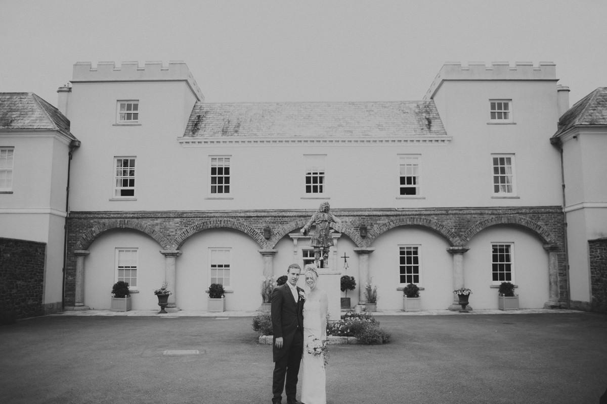 Pentillie Castle Wedding Photographer in Cornwall