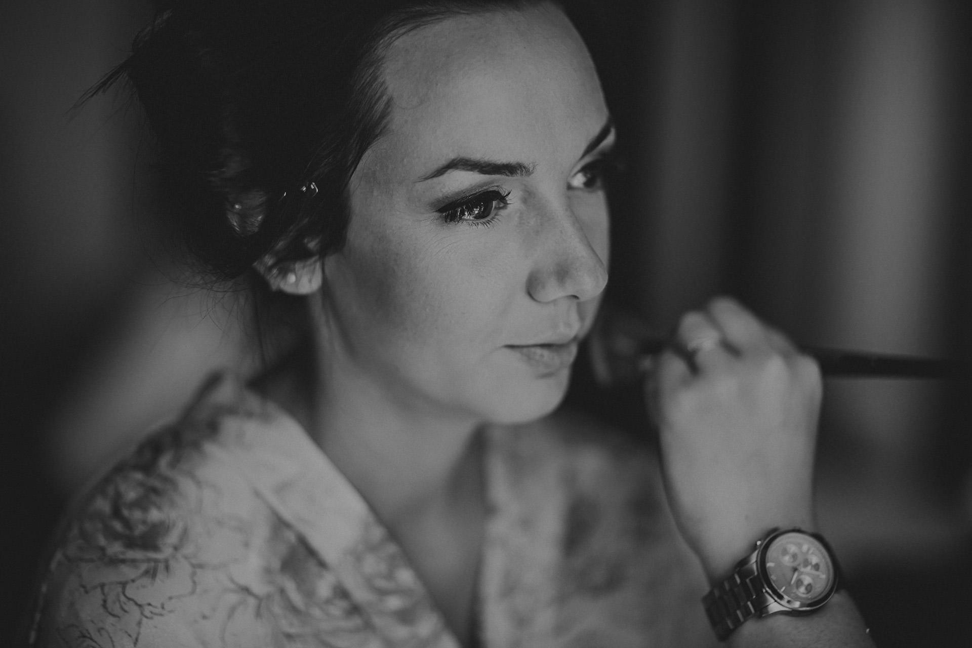 Falmouth wedding photographer in Cornwall getting ready shots at Merchants Manor Hotel