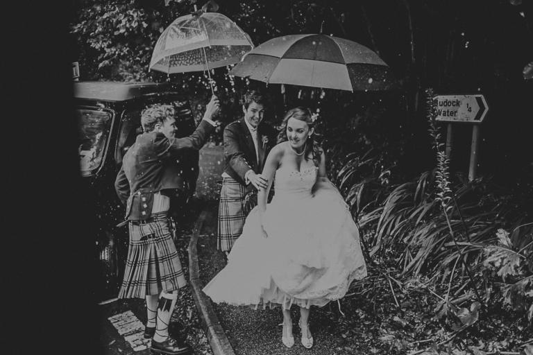 Scorrier House wedding photographer Dan Ward