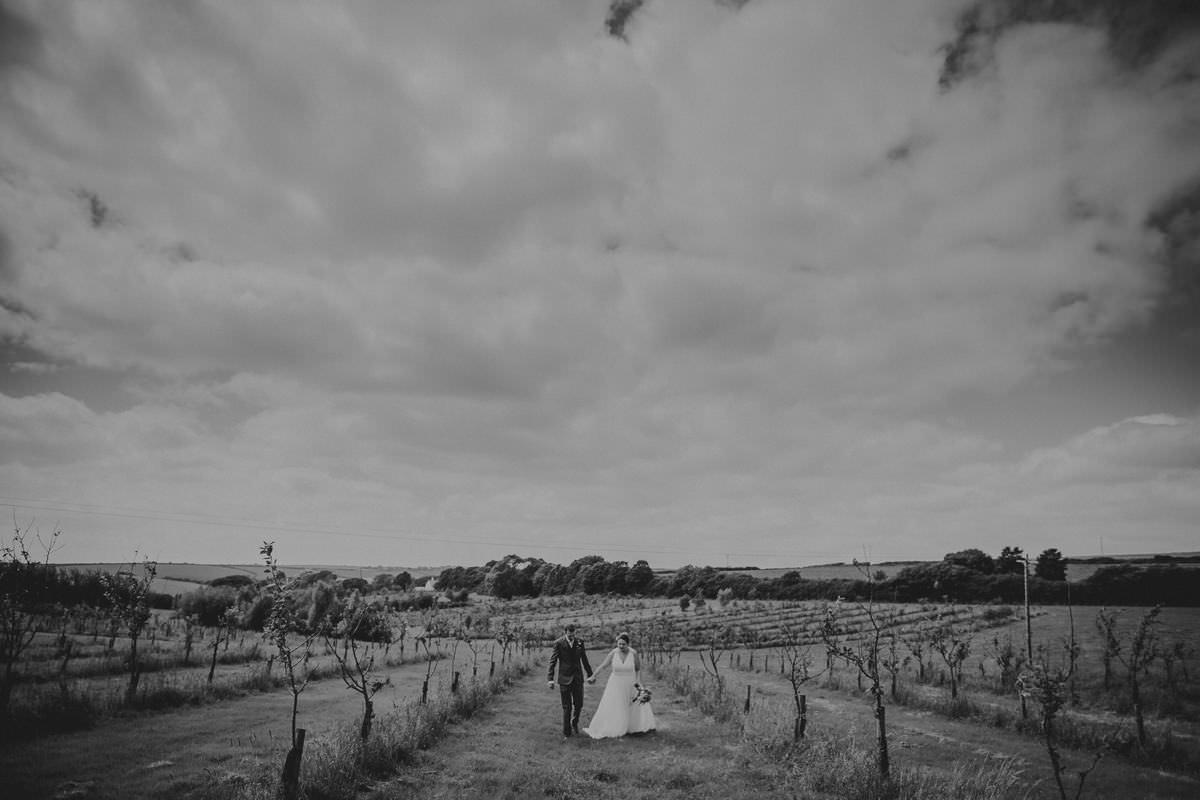 Wedding Photography at Trenderway Farm - Hope and Tom