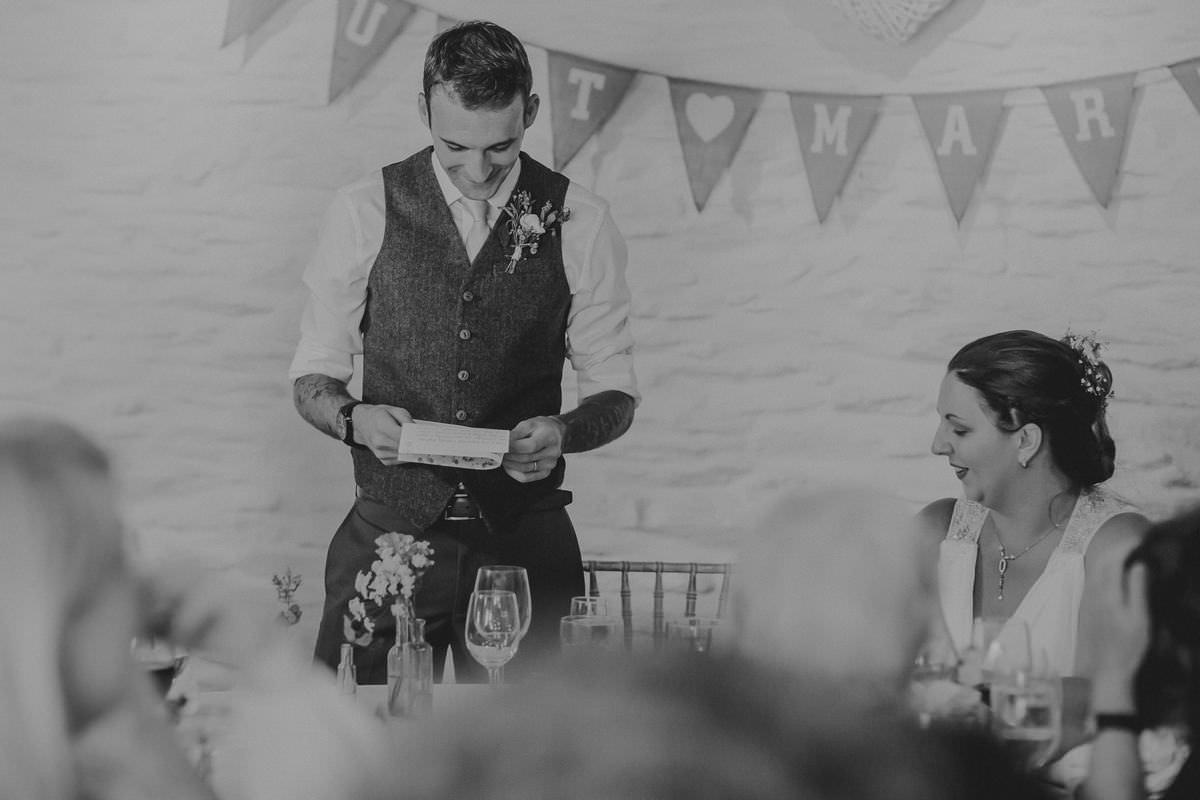 Wedding Photography at Trenderway Farm - Hope and Tom