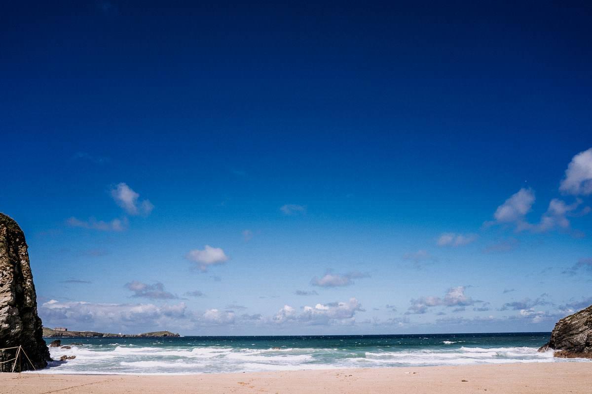 LUSTY GLAZE BEACH WEDDING PHOTOGRAPHER