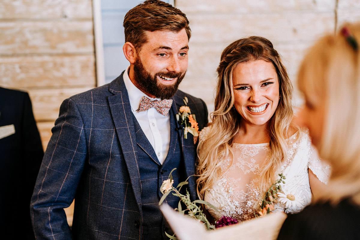 LUSTY GLAZE BEACH WEDDING PHOTOGRAPHER