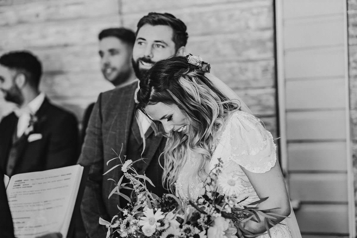 LUSTY GLAZE BEACH WEDDING PHOTOGRAPHER