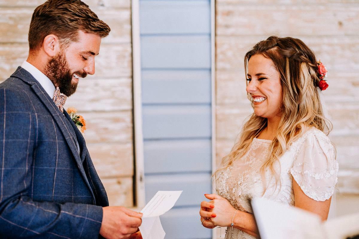 LUSTY GLAZE BEACH WEDDING PHOTOGRAPHER