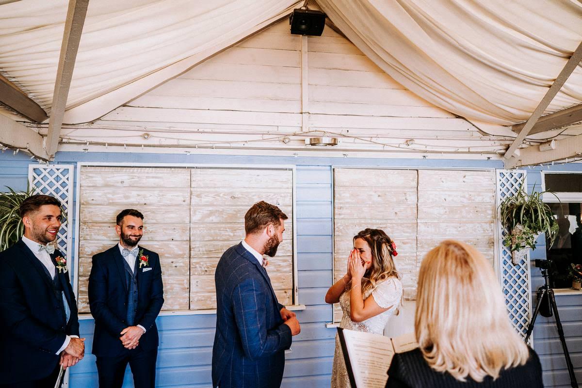 LUSTY GLAZE BEACH WEDDING PHOTOGRAPHER