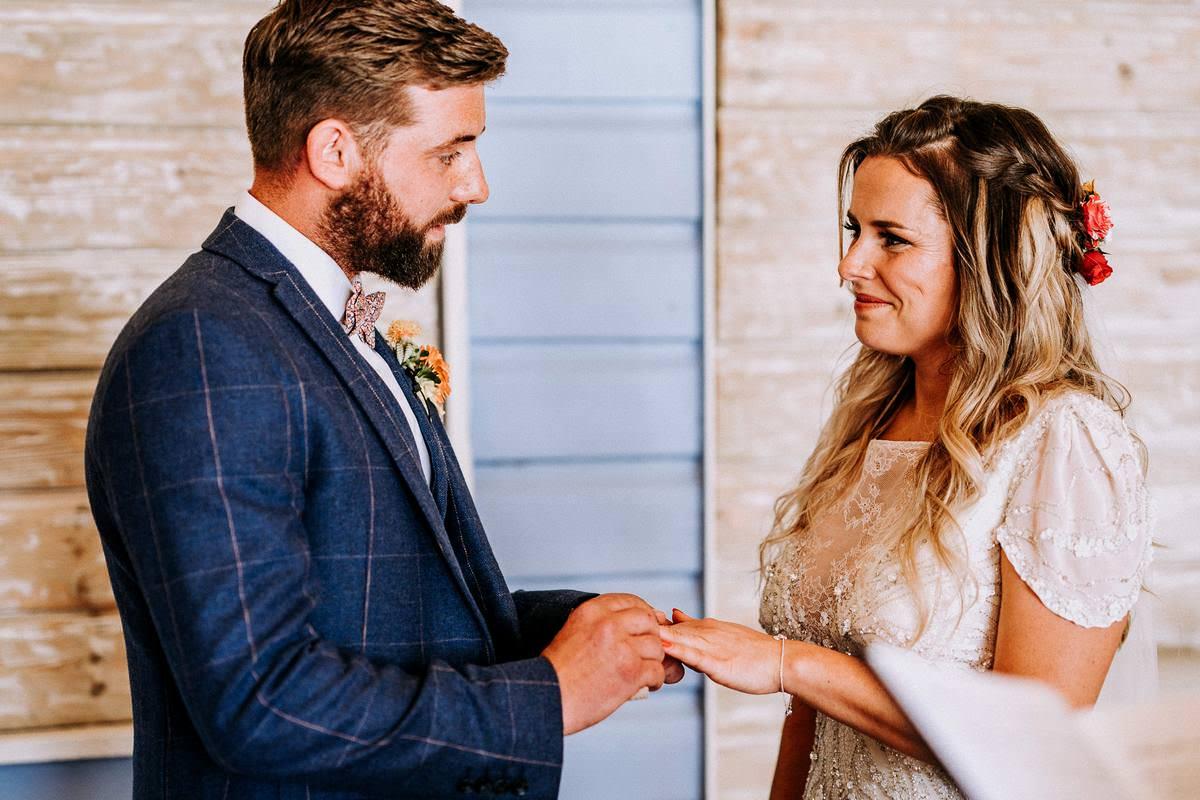 LUSTY GLAZE BEACH WEDDING PHOTOGRAPHER