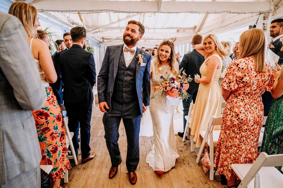 LUSTY GLAZE BEACH WEDDING PHOTOGRAPHER