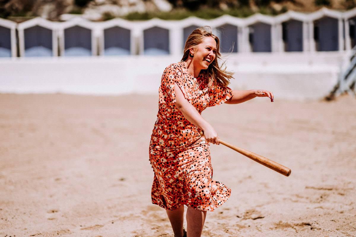LUSTY GLAZE BEACH WEDDING PHOTOGRAPHER