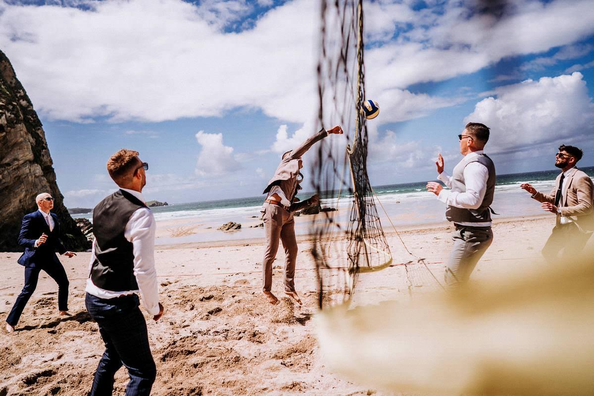 LUSTY GLAZE BEACH WEDDING PHOTOGRAPHER
