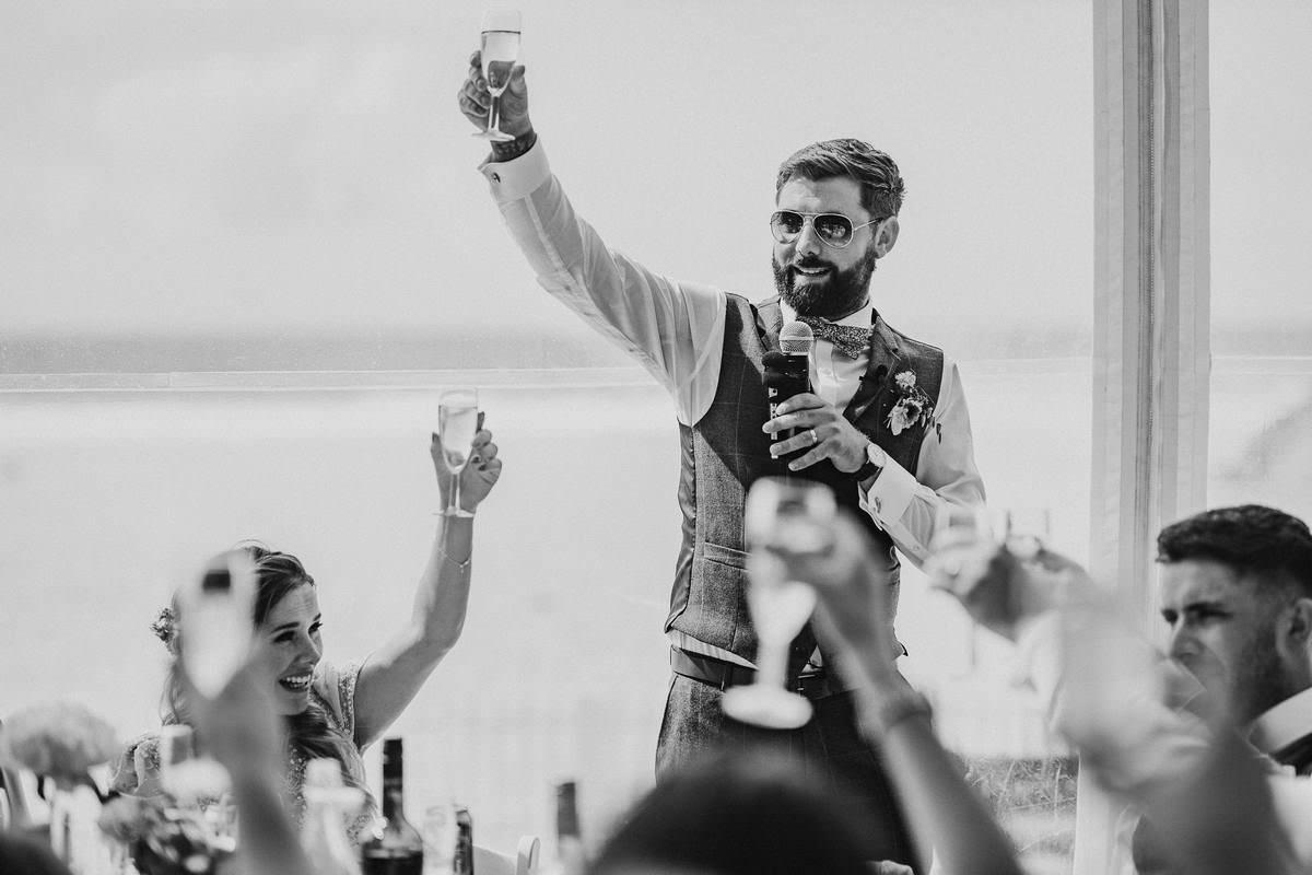 LUSTY GLAZE BEACH WEDDING PHOTOGRAPHER