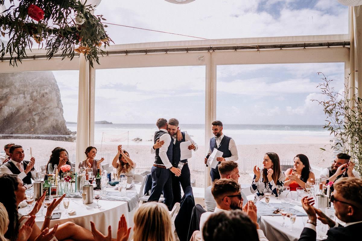 LUSTY GLAZE BEACH WEDDING PHOTOGRAPHER