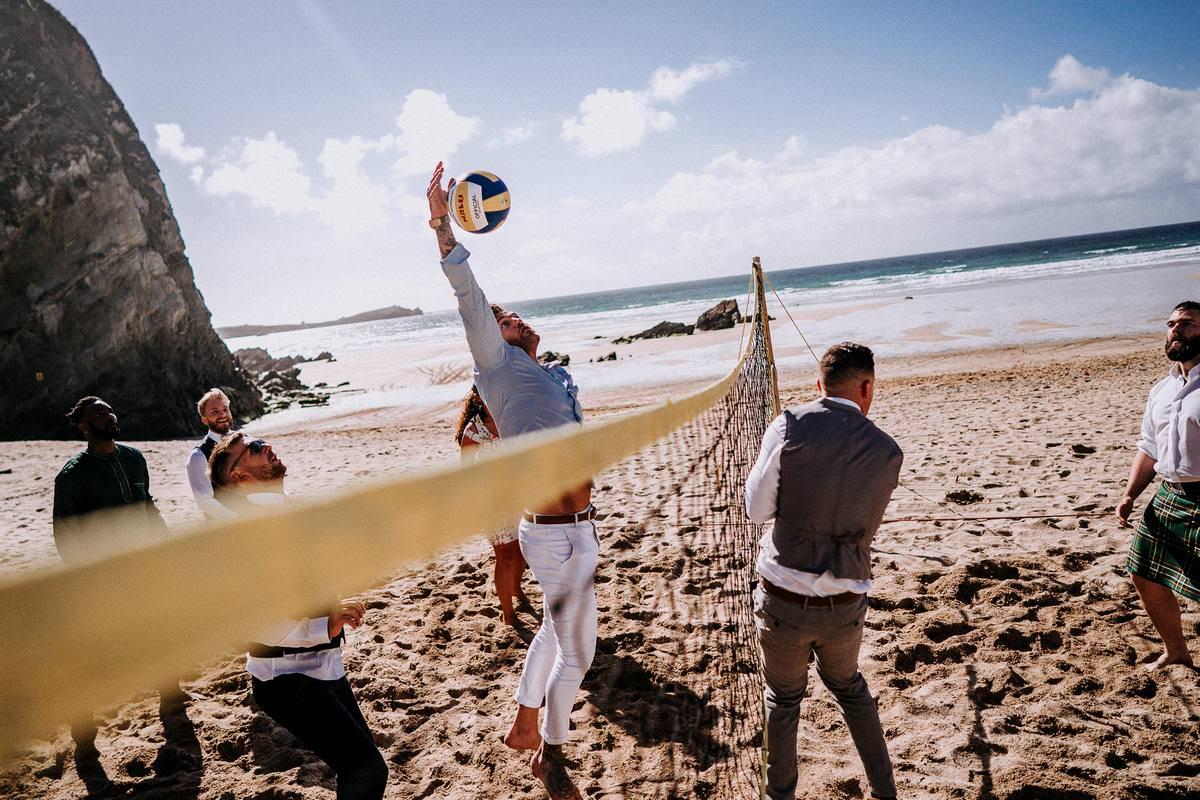 LUSTY GLAZE BEACH WEDDING PHOTOGRAPHER