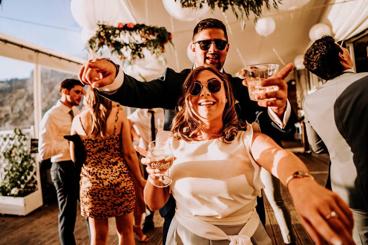 LUSTY GLAZE BEACH WEDDING PHOTOGRAPHER