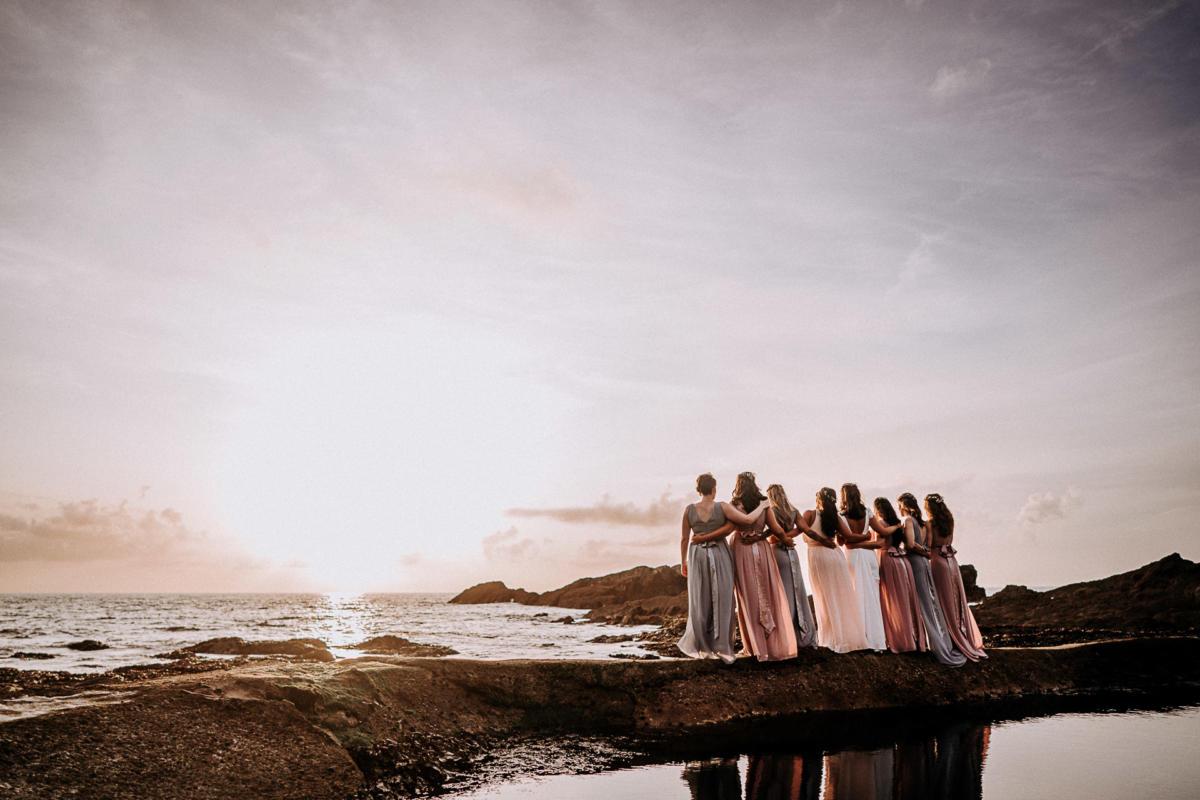 tunnels beaches wedding photography