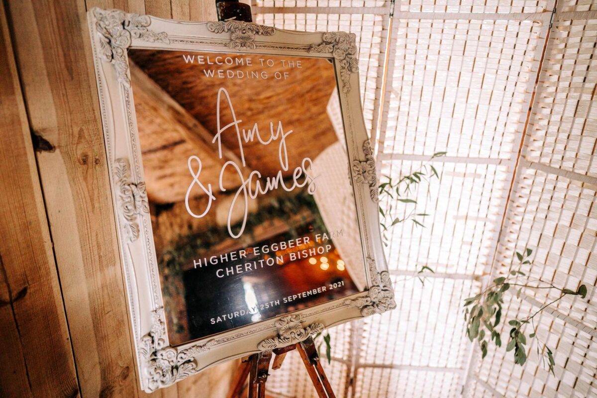 Higher Eggbeer Farm Wedding