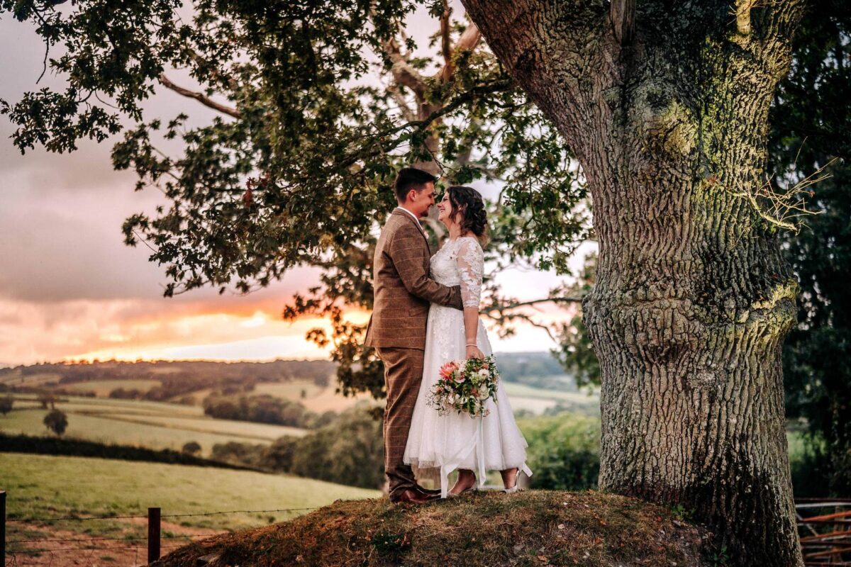 Higher Eggbeer Farm Wedding