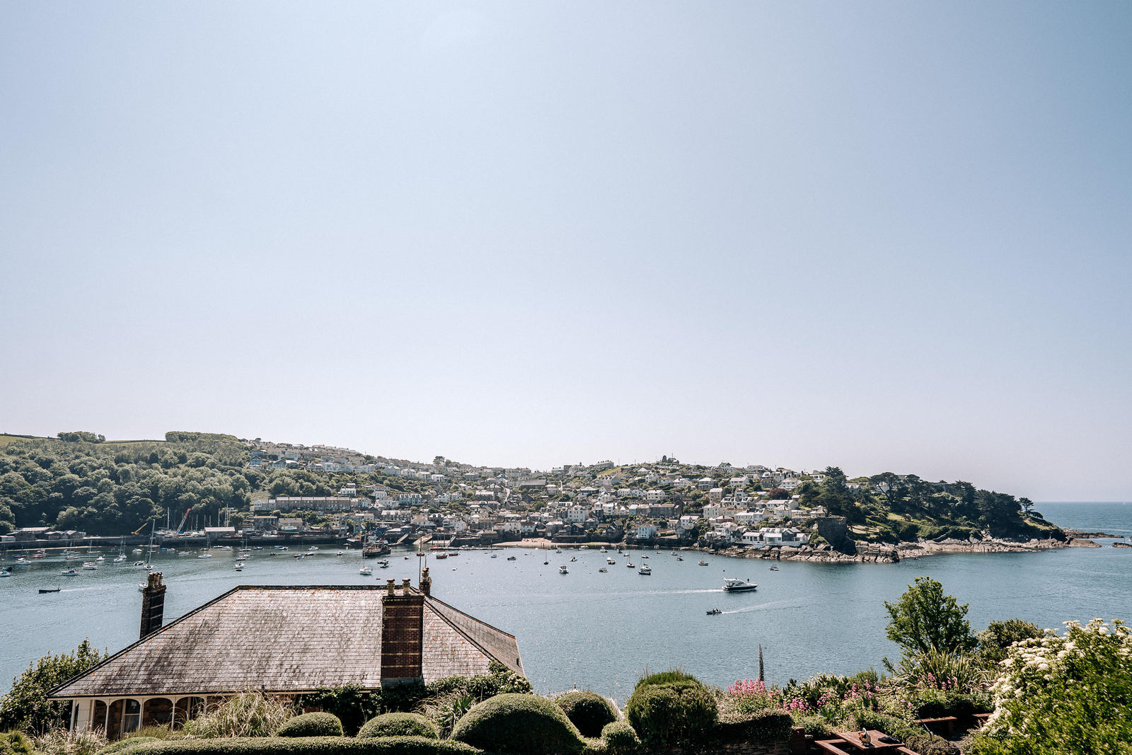 Fowey Harbour Hotel Wedding Photographer
