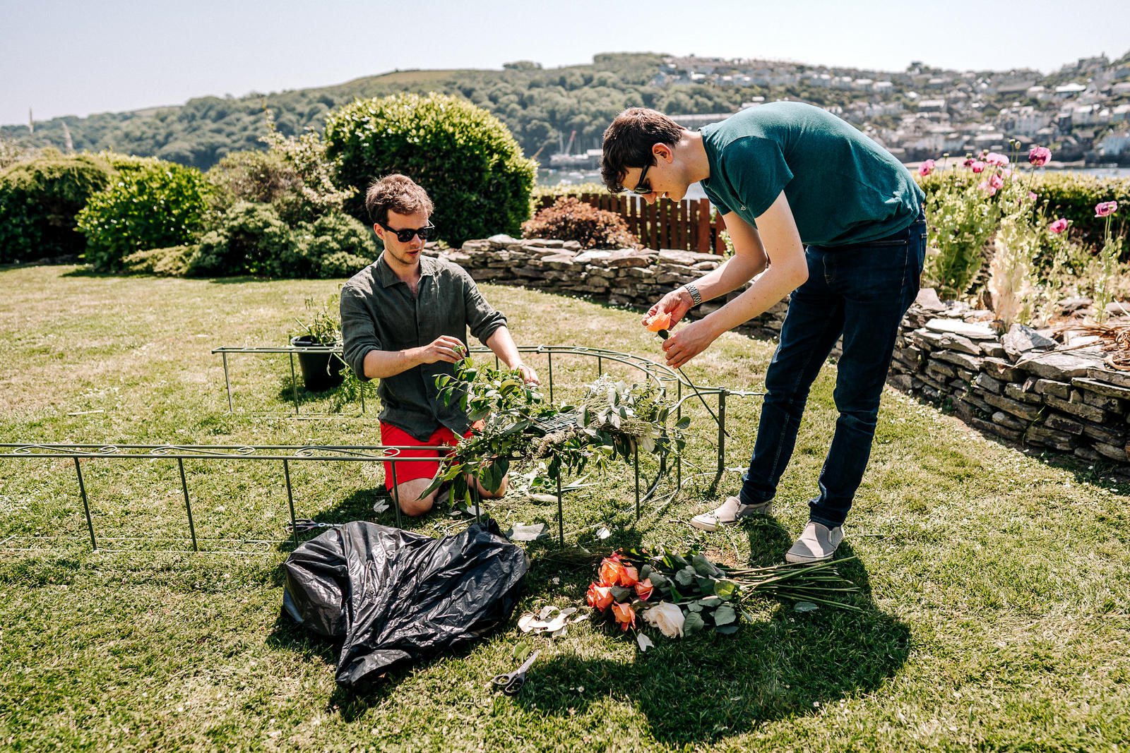 Fowey Harbour Hotel Wedding Photographer