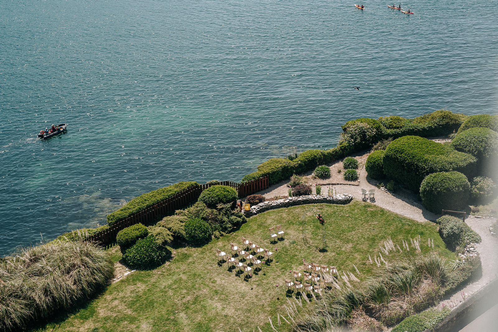 Fowey Harbour Hotel Wedding Photographer