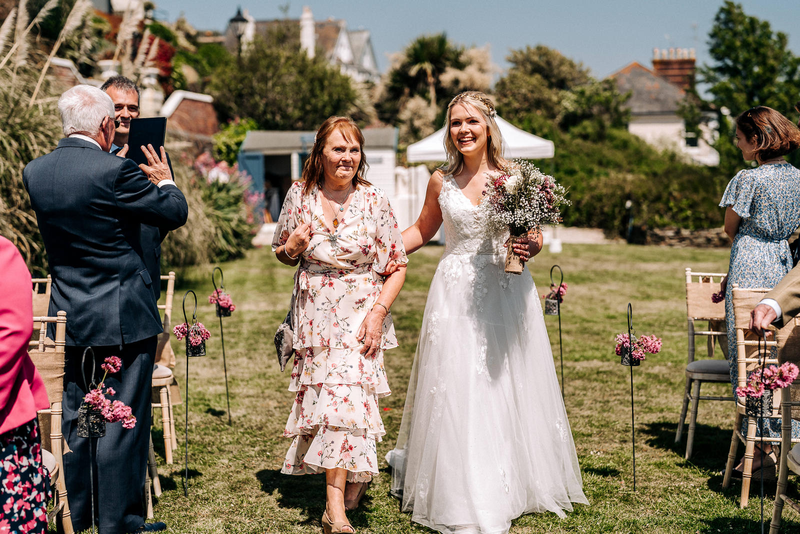Fowey Harbour Hotel Wedding Photographer