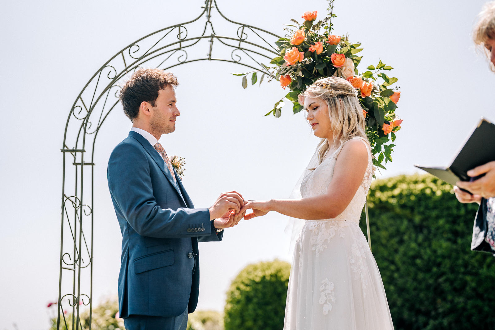 Fowey Harbour Hotel Wedding Photographer