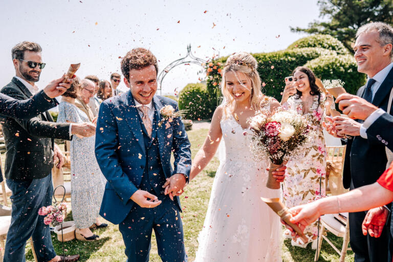 Fowey Harbour Hotel Wedding Photographer