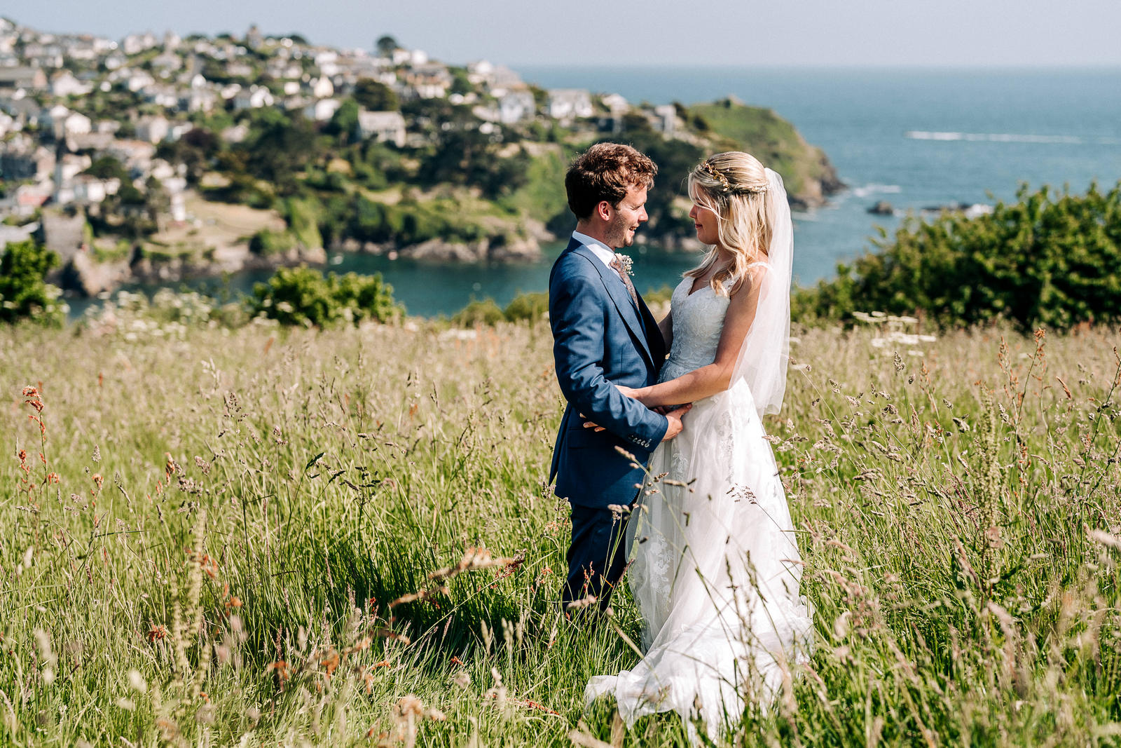 Fowey Harbour Hotel Wedding Photographer