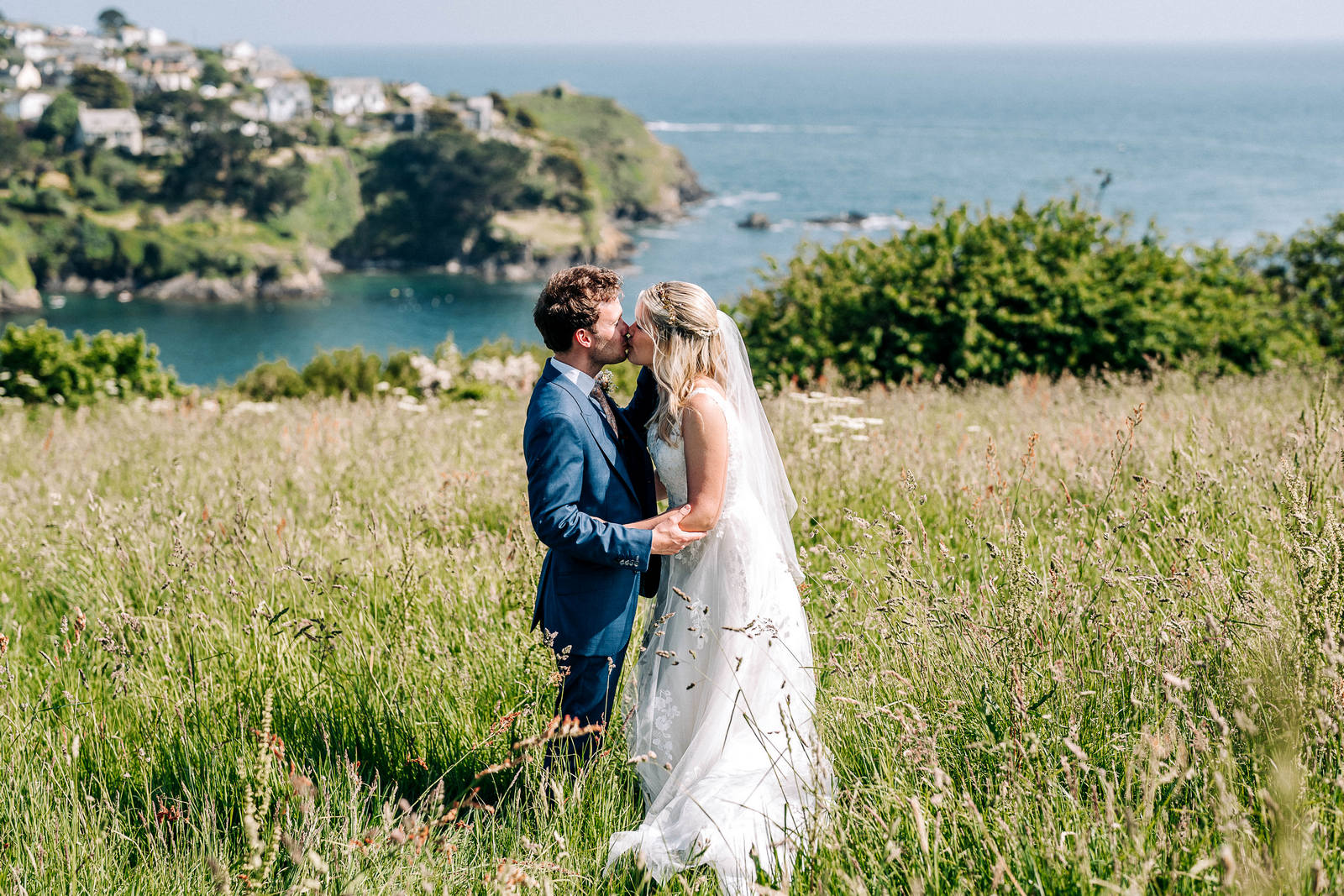 Fowey Harbour Hotel Wedding Photographer