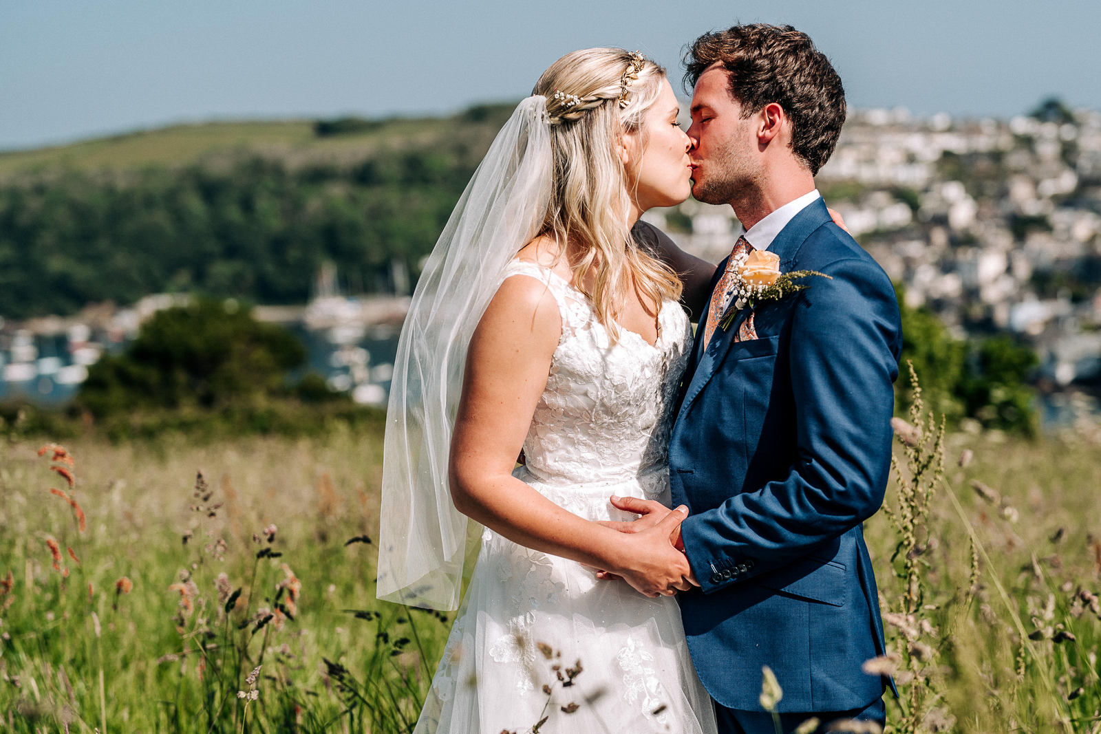 Fowey Harbour Hotel Wedding Photographer