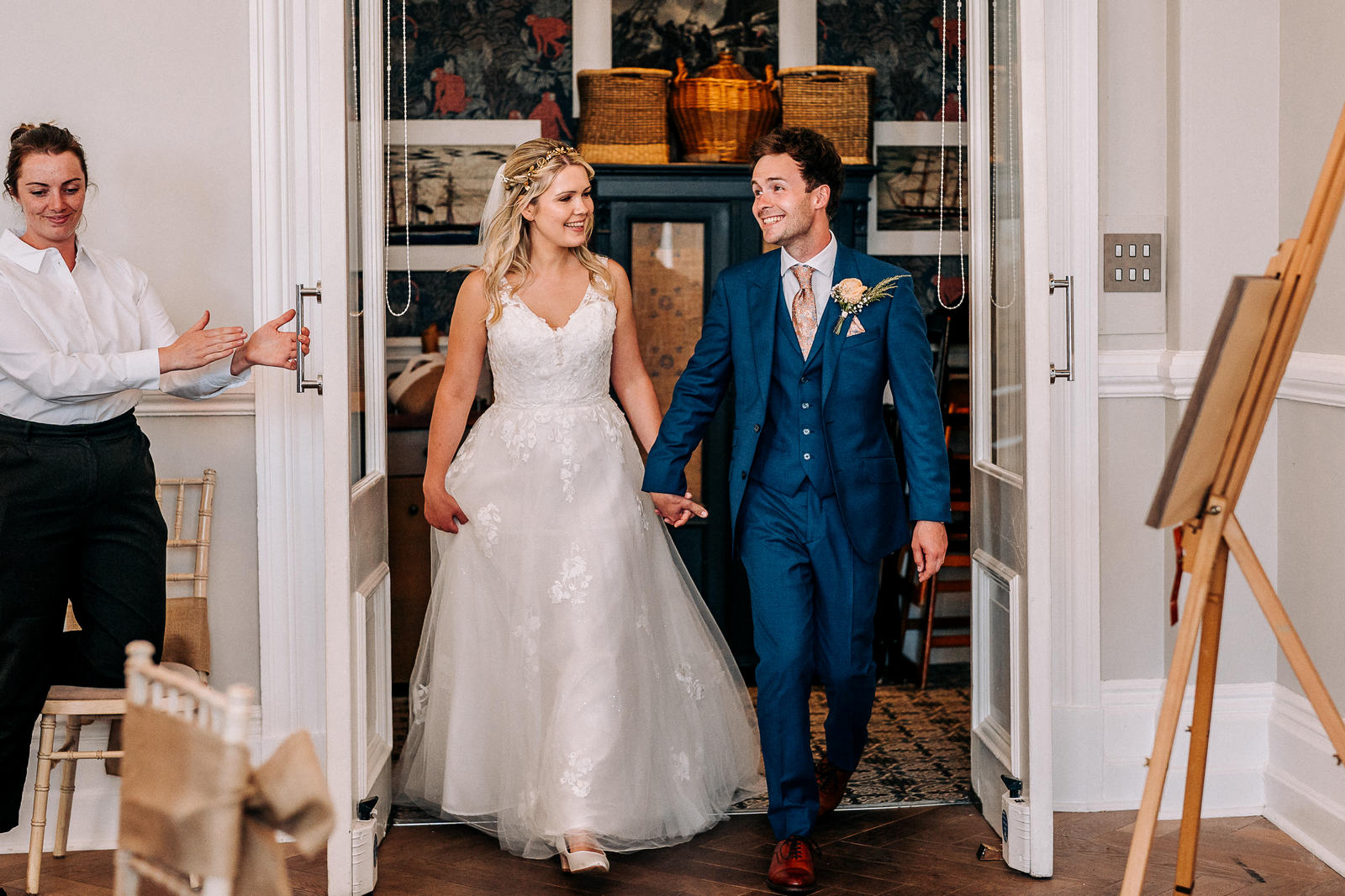 Fowey Harbour Hotel Wedding Photographer