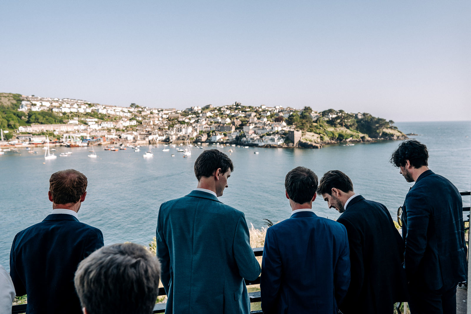 Fowey Harbour Hotel Wedding Photographer