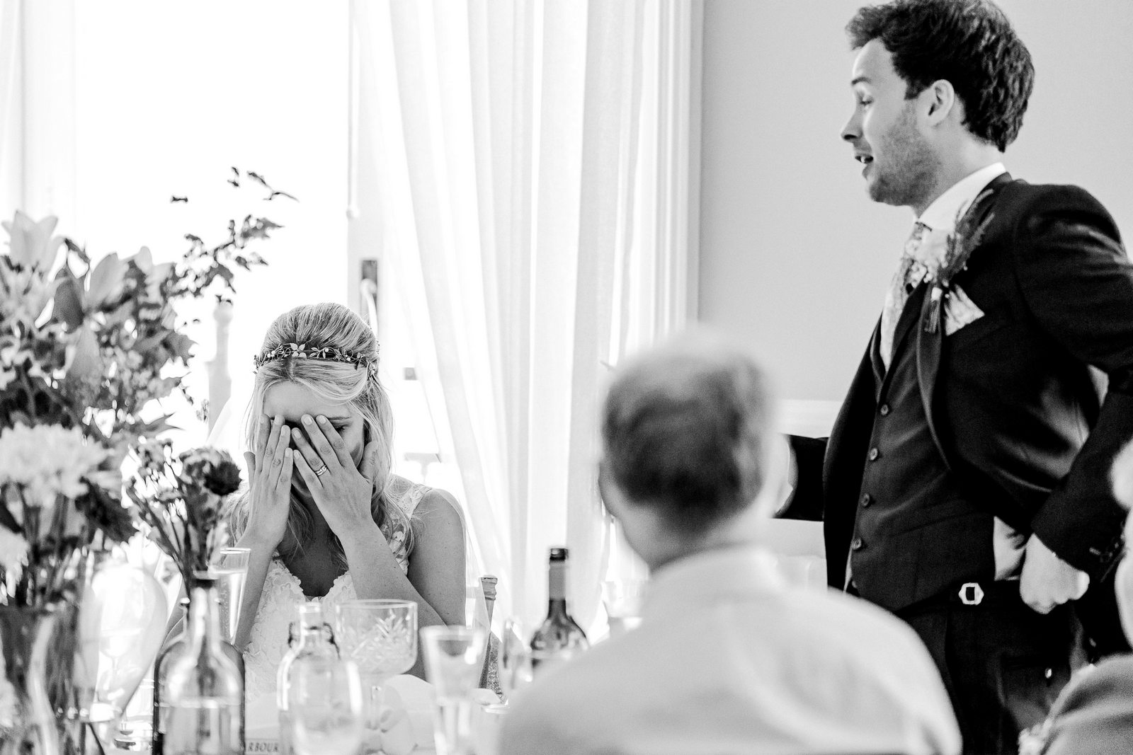 Fowey Harbour Hotel Wedding Photographer