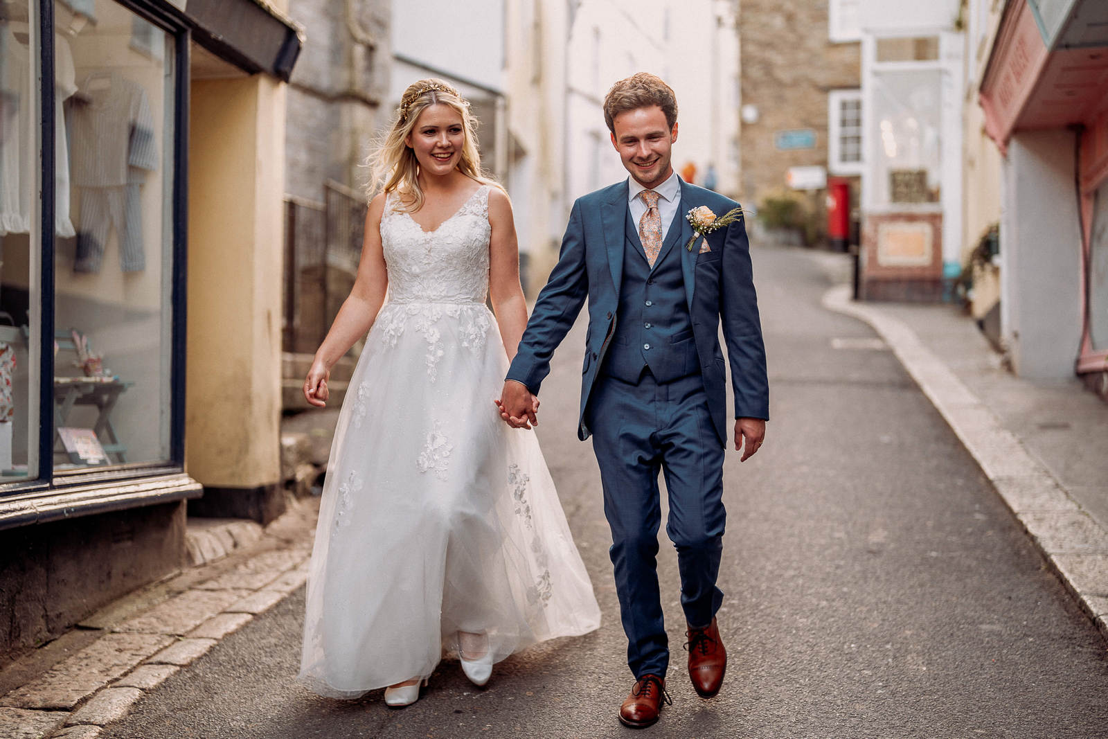 Fowey Harbour Hotel Wedding Photographer