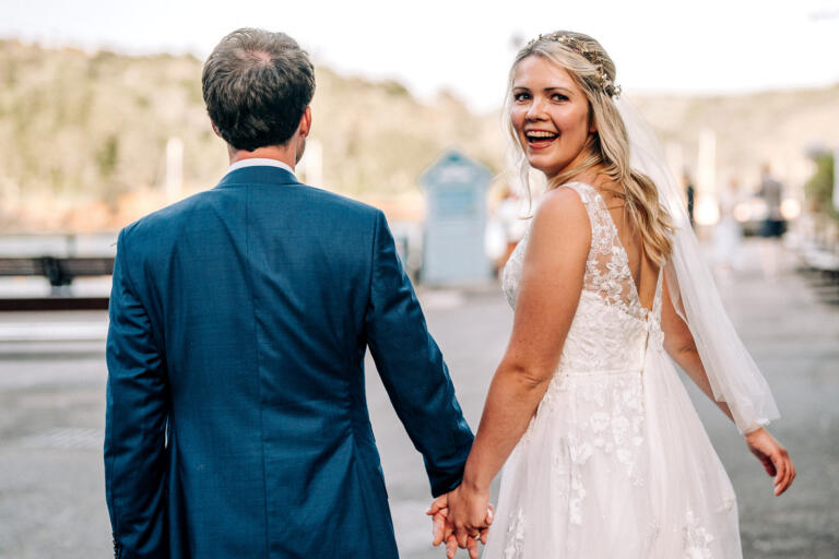 Fowey Harbour Hotel Wedding Photographer