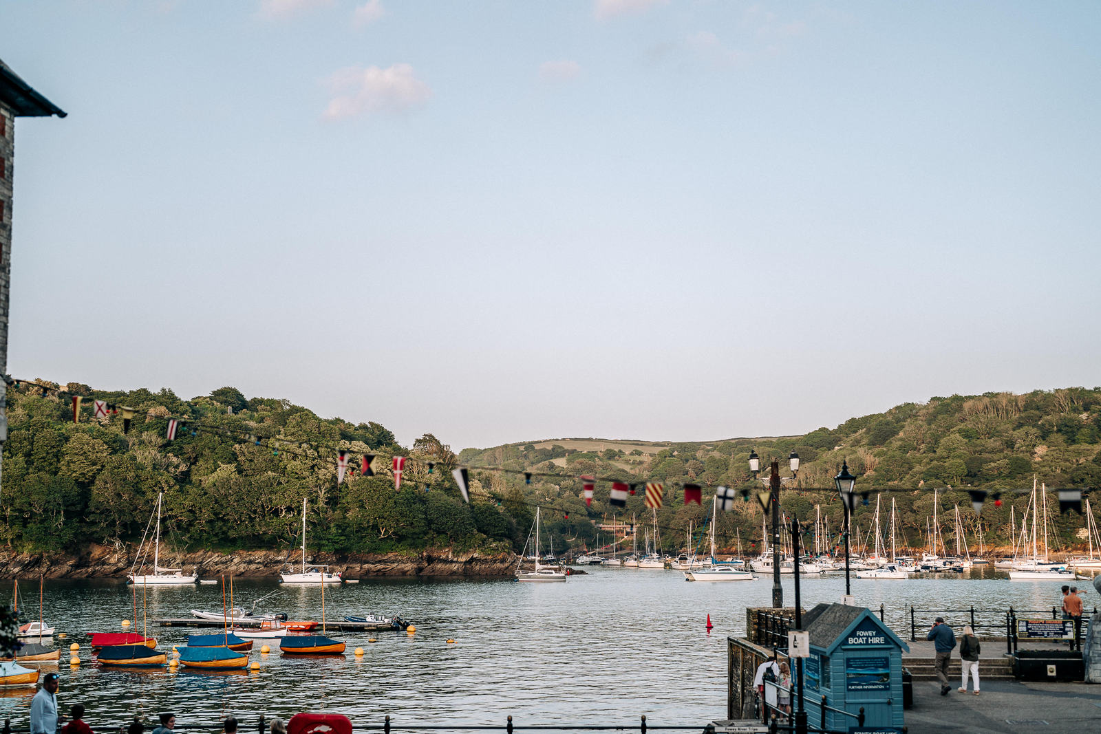 Fowey Harbour Hotel Wedding Photographer