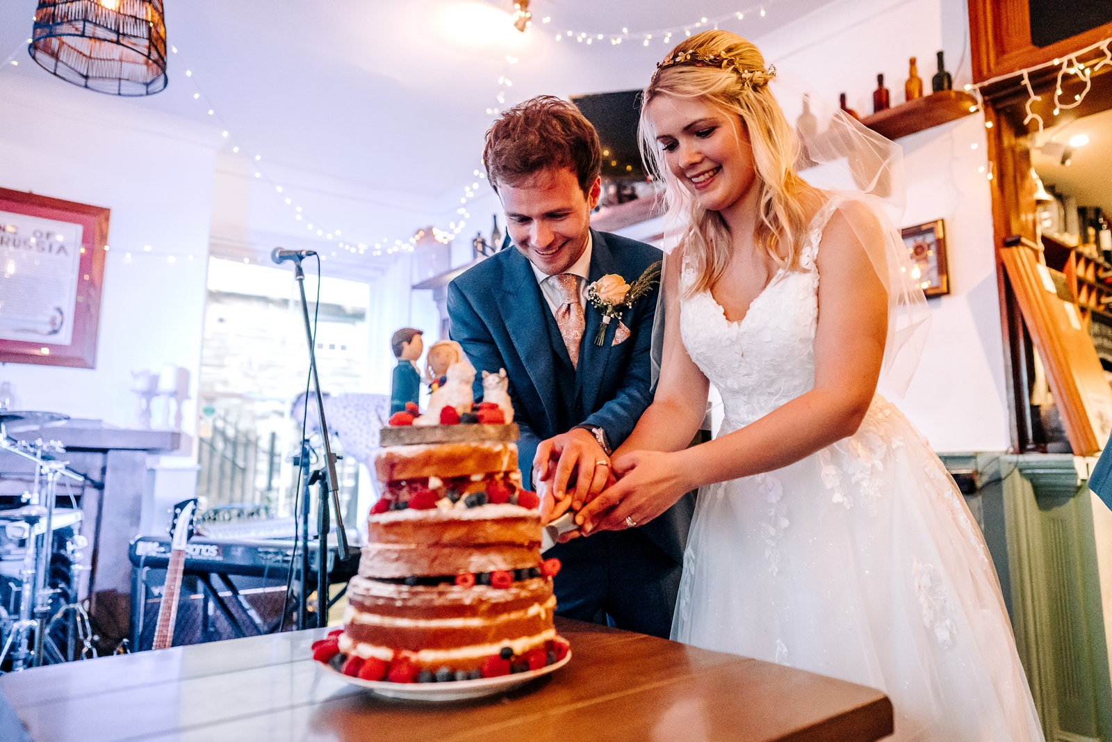 Fowey Harbour Hotel Wedding Photographer