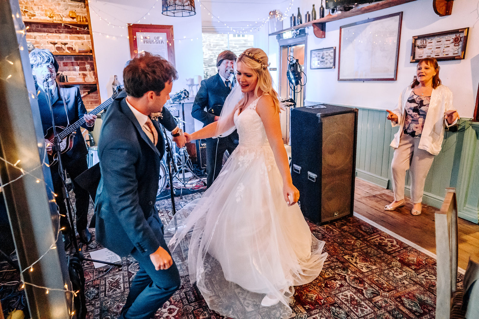 Fowey Harbour Hotel Wedding Photographer