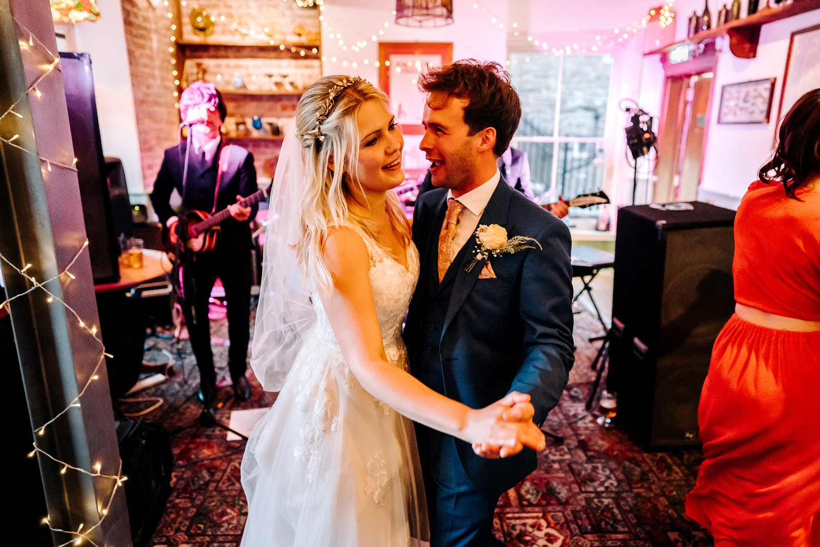 Fowey Harbour Hotel Wedding Photographer