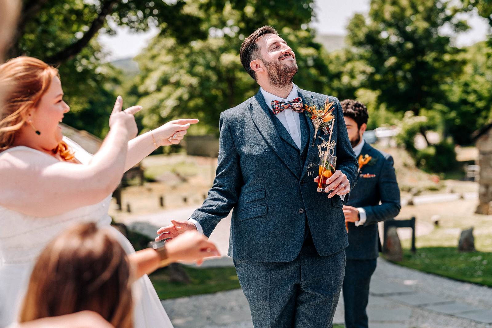 The Green Cornwall Wedding Photographer