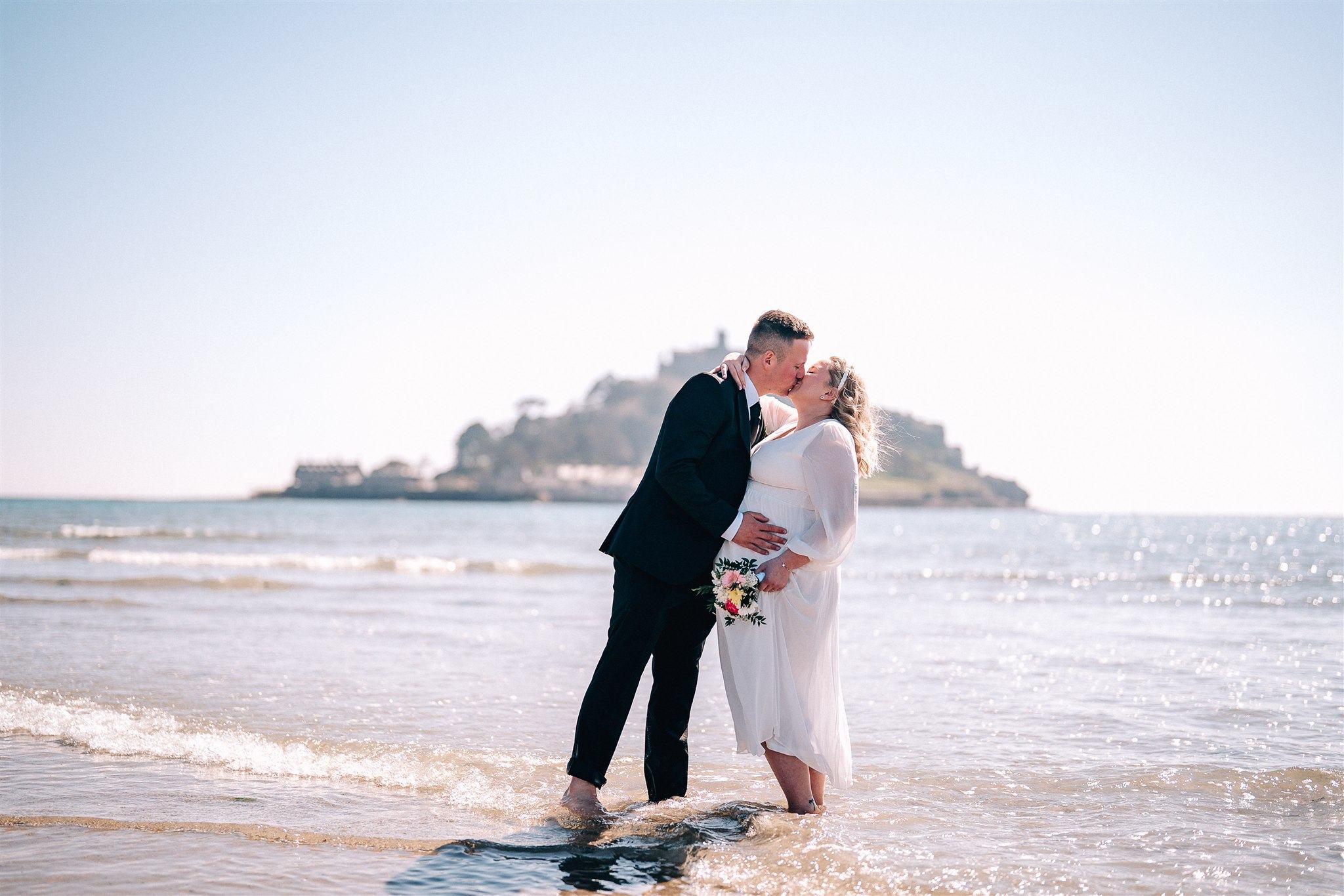St Michaels Mount Wedding Photographer