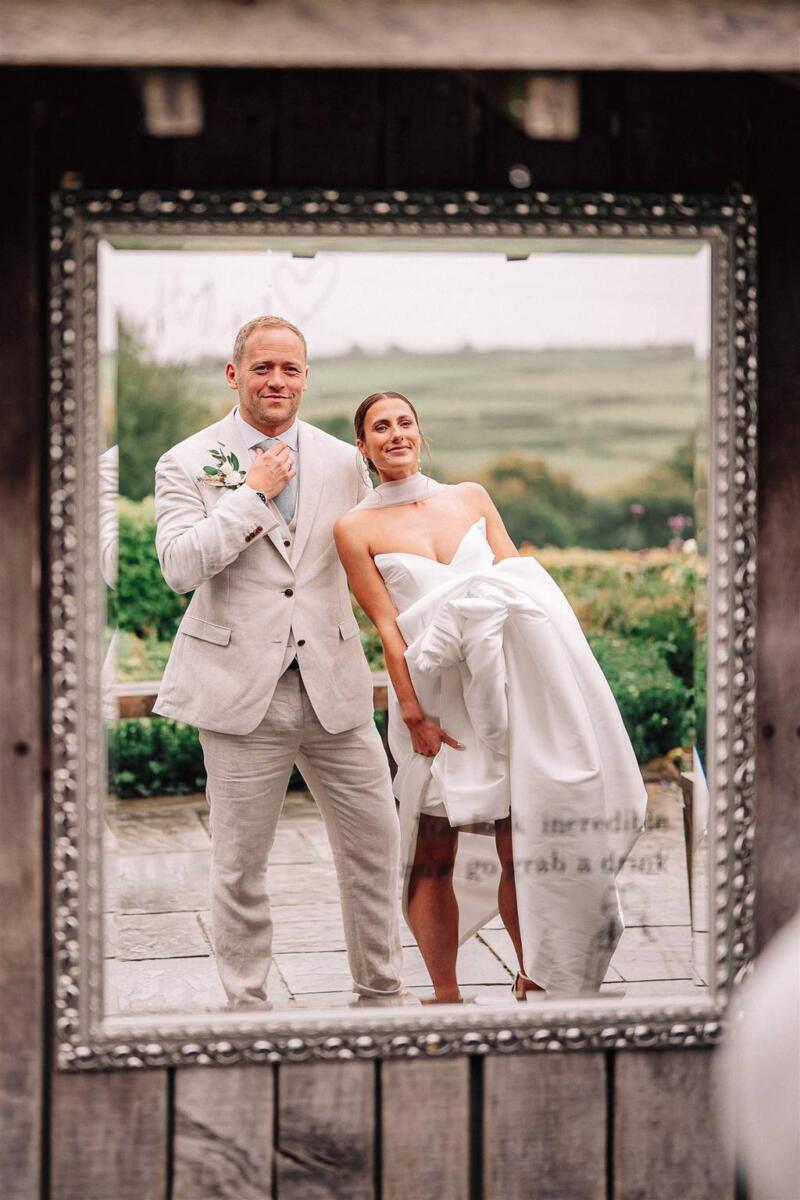 trevenna barns wedding photographer